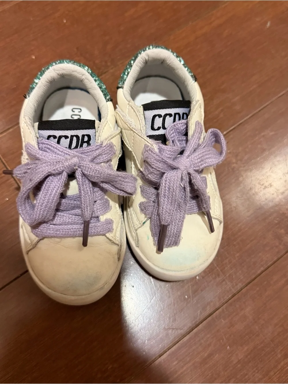 Designer inspired kids star sneaker